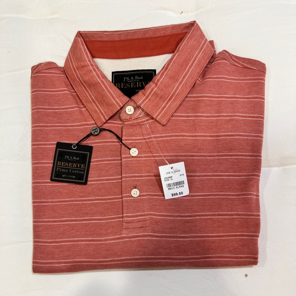JoS.A.Bank Reserve short sleeve shirt.